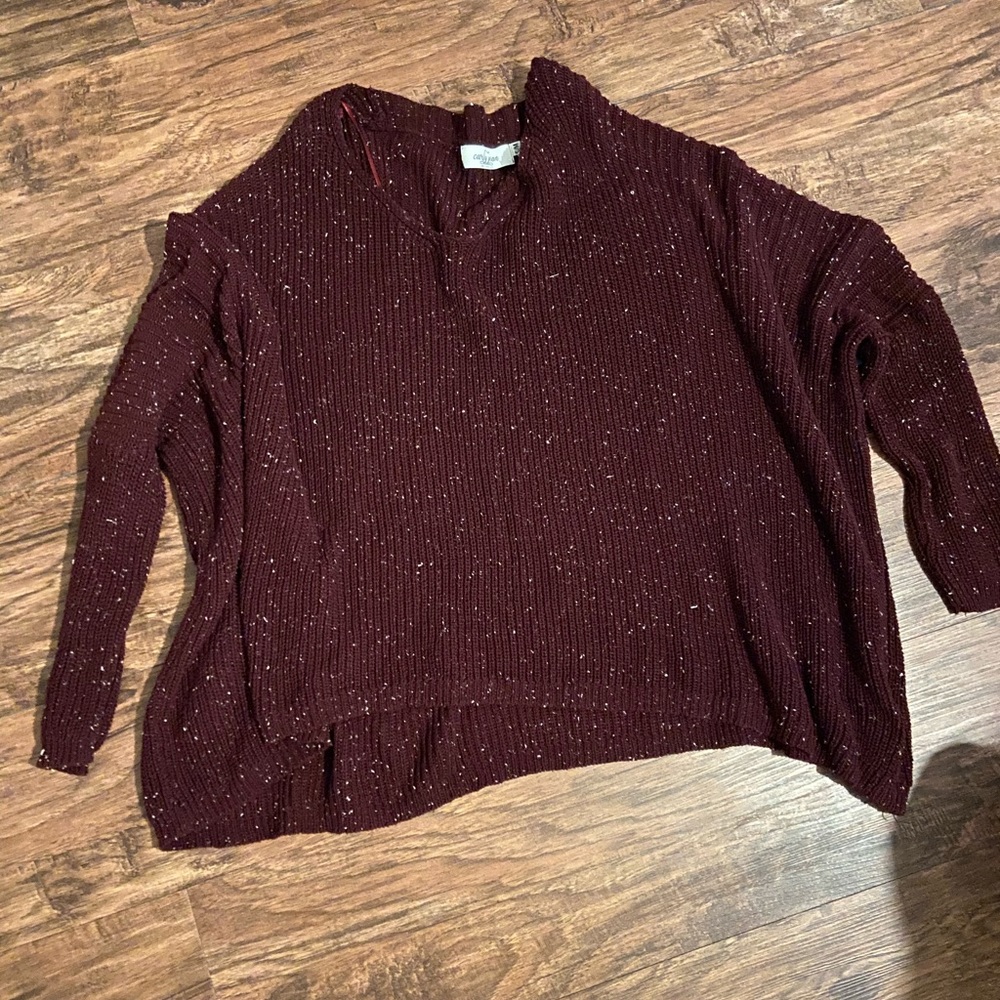 Carly Jean Los Angeles Oversized Knit Sweater